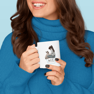 Nome do produto Caneca BFF - Bulldog Francês