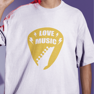 Nome do produto T-Shirt Oversized Love Music