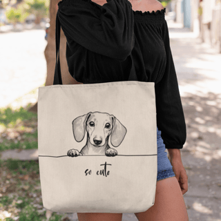 Nome do produto Ecobag So Cute Salsicha 02