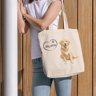 Nome do produto Ecobag Golden Retriever 