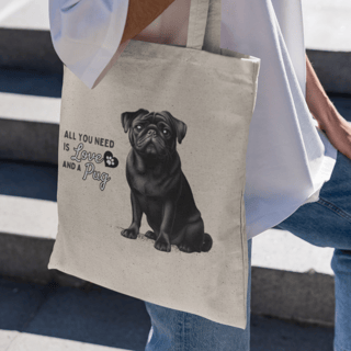 Nome do produto Ecobag Pug 05