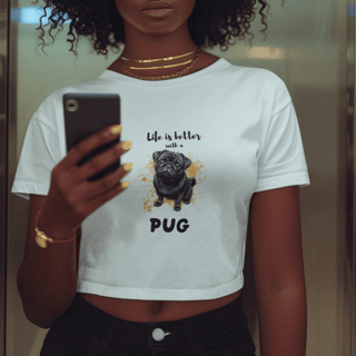 Nome do produto Cropped Pug 01