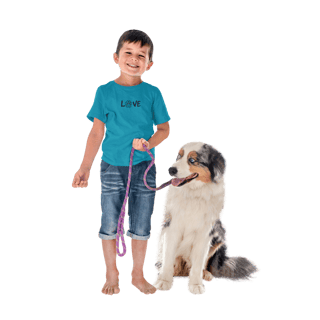 Nome do produto T-Shirt Infantil Love