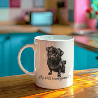 Nome do produto Caneca Pug 07