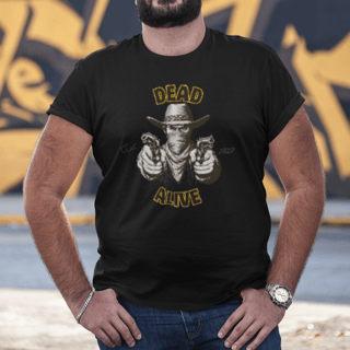 Nome do produto Camiseta Plus Size Dead/Alive