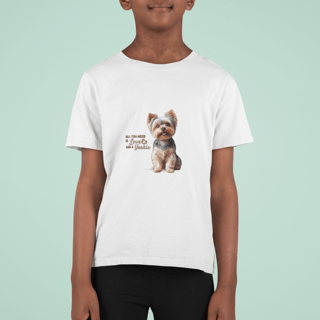 Nome do produto T-Shirt Infantil Yorkshire C
