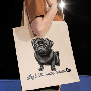 Nome do produto Ecobag Pug 07