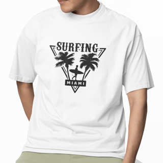 Nome do produto T-Shirt Oversized Surfing Miami
