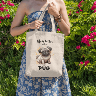 Nome do produto Ecobag Pug 03