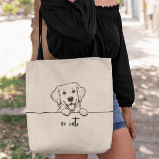Nome do produto Ecobag So Cute Golden Retriever 01