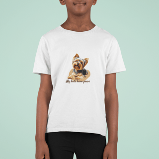 Nome do produto T-Shirt Infantil Yorkshire E