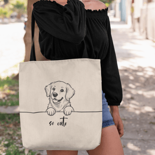 Nome do produto Ecobag So Cute Golden Retriever 02