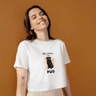 Nome do produto Cropped Pug 02