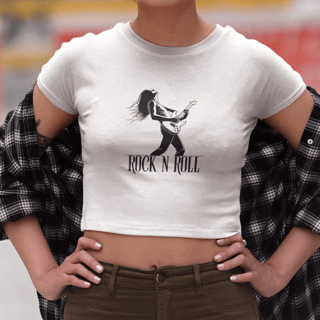 Nome do produto Cropped Rock n Roll A