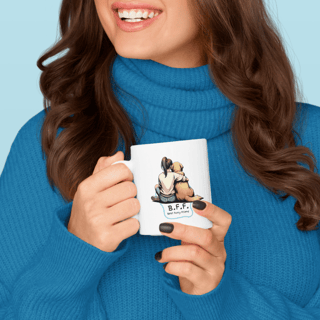 Nome do produto Caneca BFF - Golden Retriever 02
