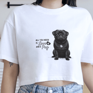 Nome do produto Cropped Pug 13