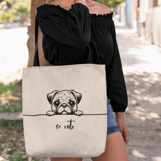 Nome do produto Ecobag So Cute Pug