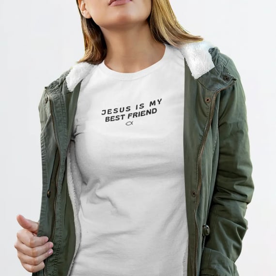 Camiseta Unissex - Jesus is my best friend