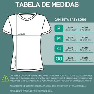 Nome do produto Baby Look - Love the Lord your God