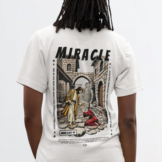 Camiseta Unissex - O milagre da cura
