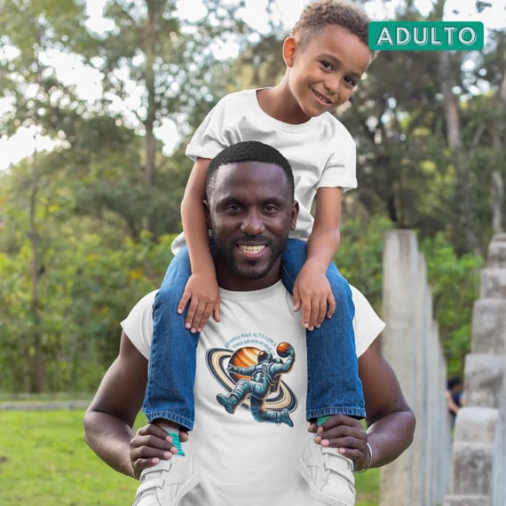 Camiseta Unissex - Adulto - Voe alto com a força de Deus