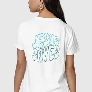 Camiseta Unissex - Jesus saves