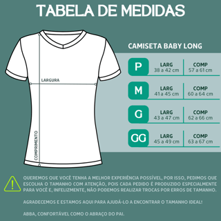 Nome do produto Baby Look - Do everything in love