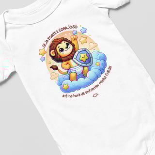 Nome do produto Body Seja forte e corajoso