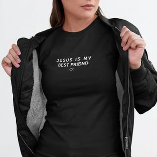 Camiseta Unissex - Jesus is my best friend