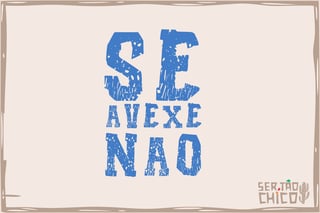 Nome do produto XILOSA - SE AVEXE NÃO