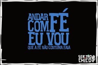 Nome do produto XILOSA - ANDAR COM FÉ EU VOU
