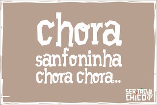 Nome do produto FORRÓ - CHORA SANFONINHA