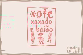 Nome do produto FORRÓ - XOTE, XAXADO E BAIÃO