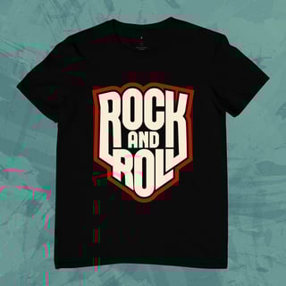 Camiseta Rock and Roll