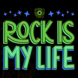 Nome do produto Camiseta Rock Is My Life