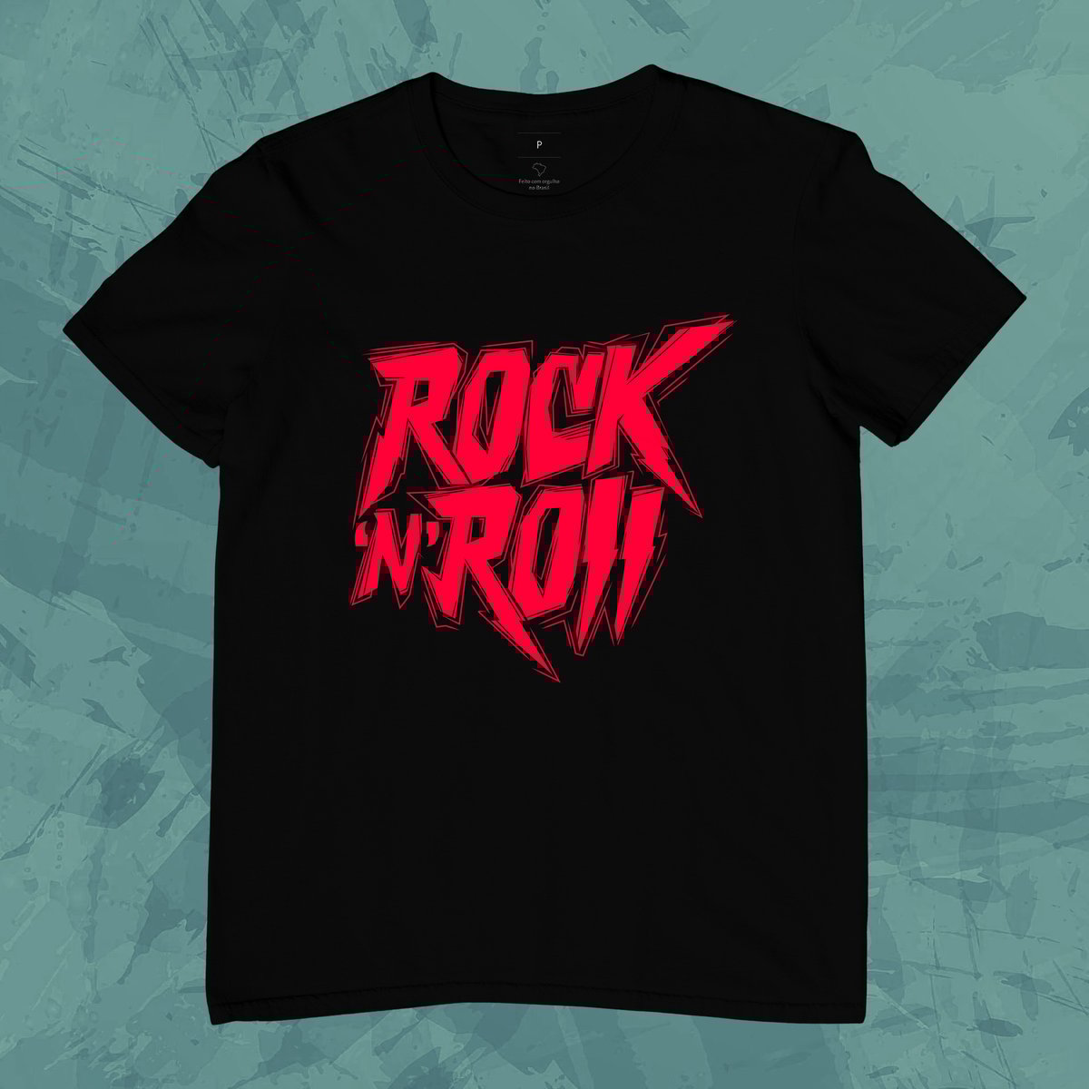 Nome do produto: Camiseta Rock N Roll