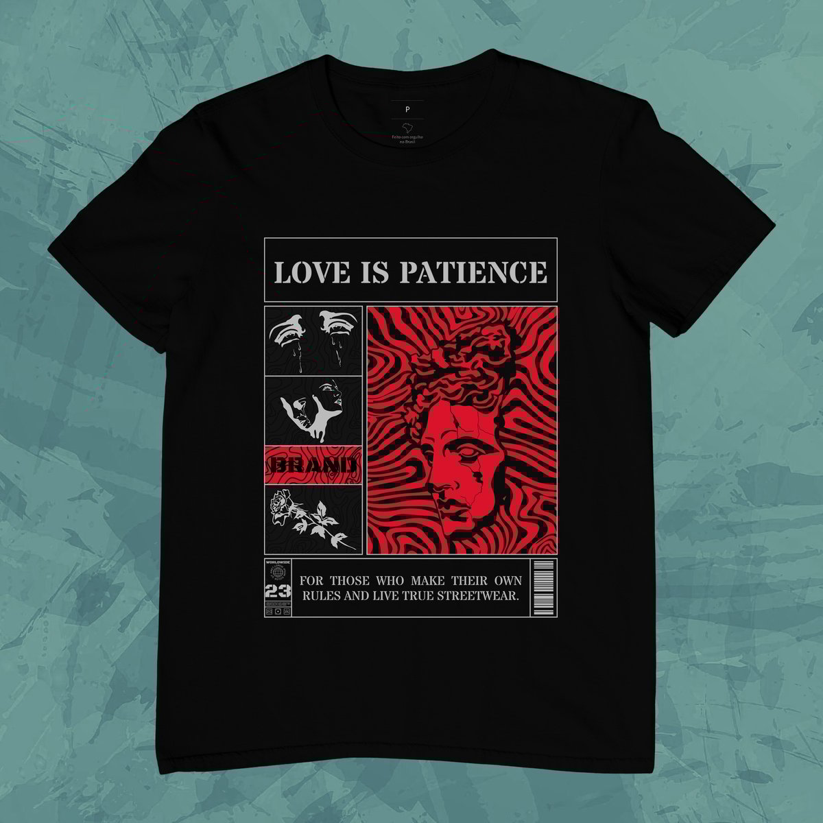 Nome do produto: Camiseta Love is Patience