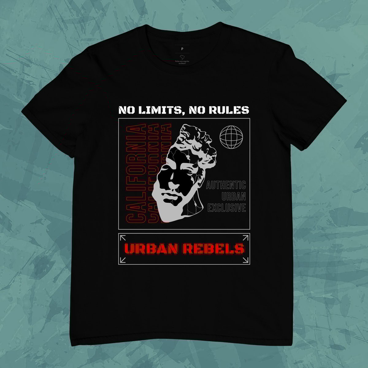 Nome do produto: Camiseta No Limits - No Rules