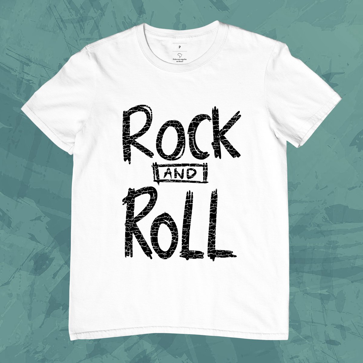 Nome do produto: Camiseta Rock and Roll
