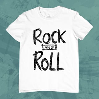 Camiseta Rock and Roll