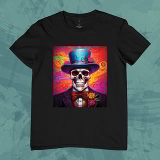 Camiseta Unissex - Elegância Macabra