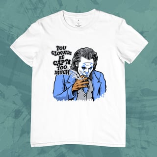 Nome do produto Camiseta Unissex - Vocês Palhaços