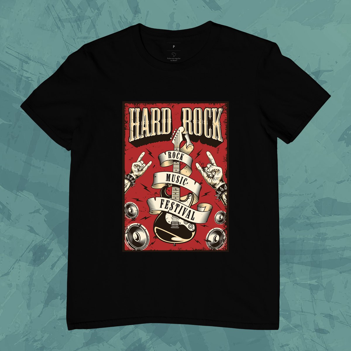 Nome do produto: Camiseta Hard Rock