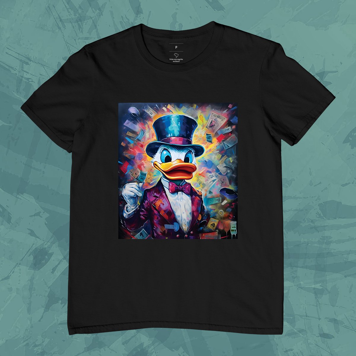 Nome do produto: Camiseta - O Magnata dos Patos