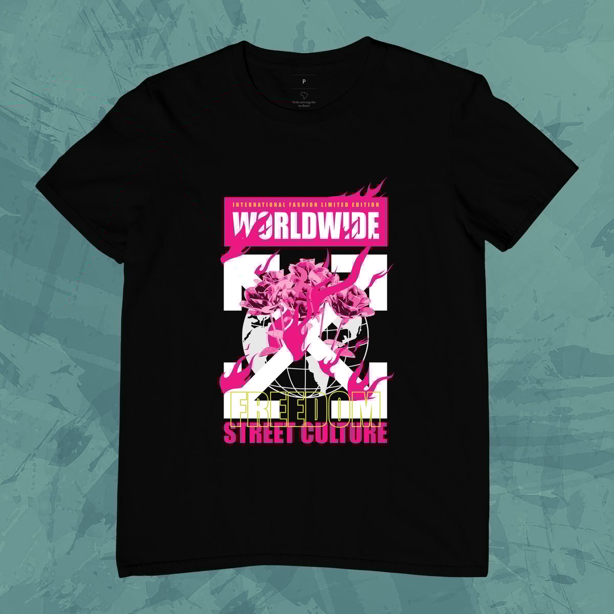 Nome do produto: Camiseta Unissex - Cultura de Rua