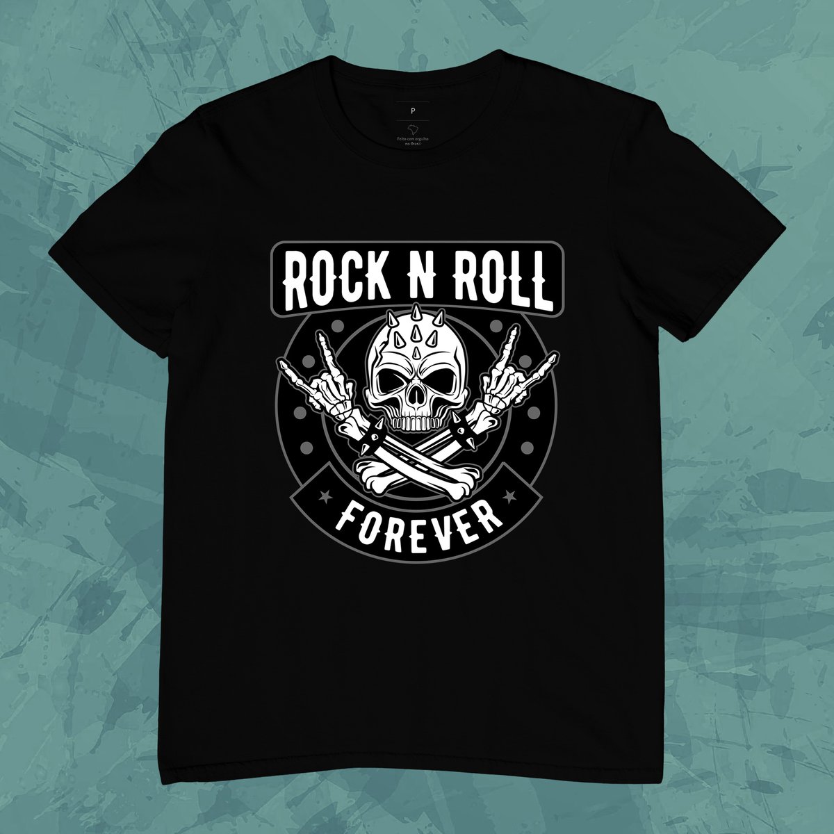 Nome do produto: Camiseta Unissex - Rock N Forever