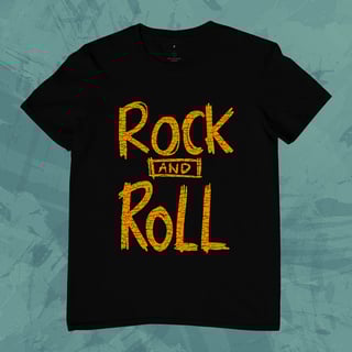 Camiseta Rock and Roll