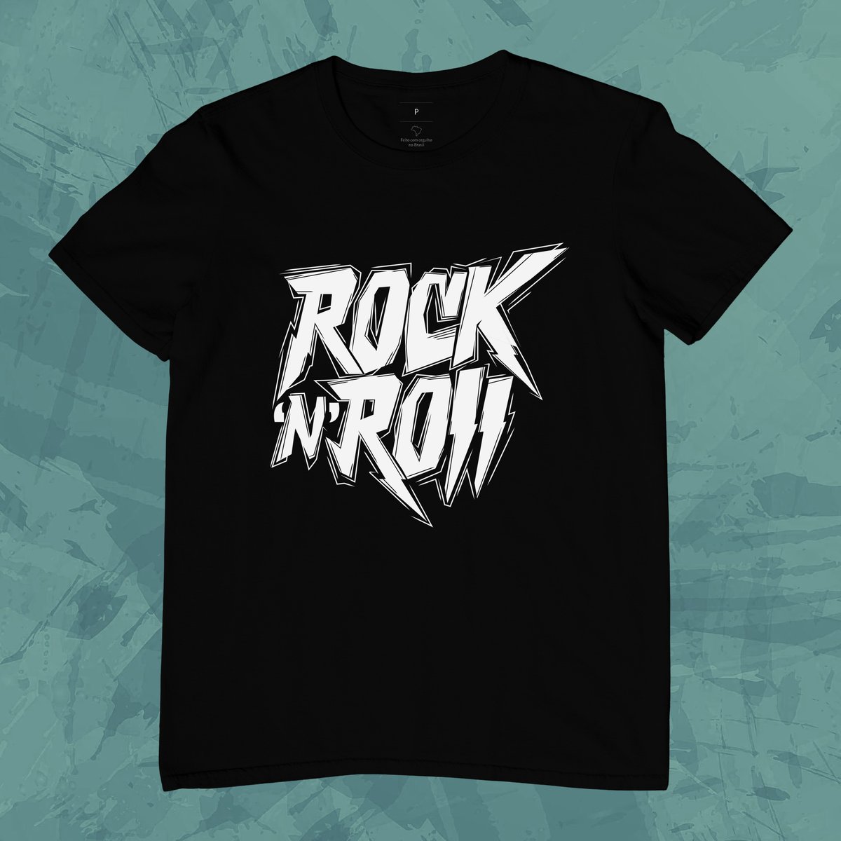 Nome do produto: Camiseta Rock N Roll