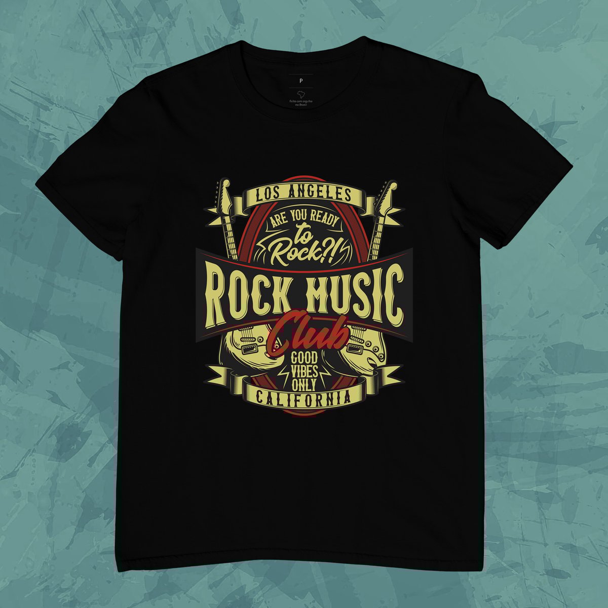Nome do produto: Camiseta Rock Music Club