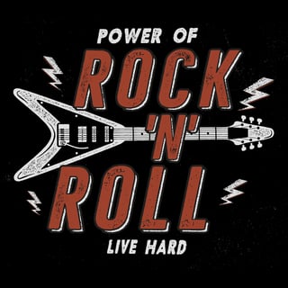 Nome do produto Camiseta Power of Rock